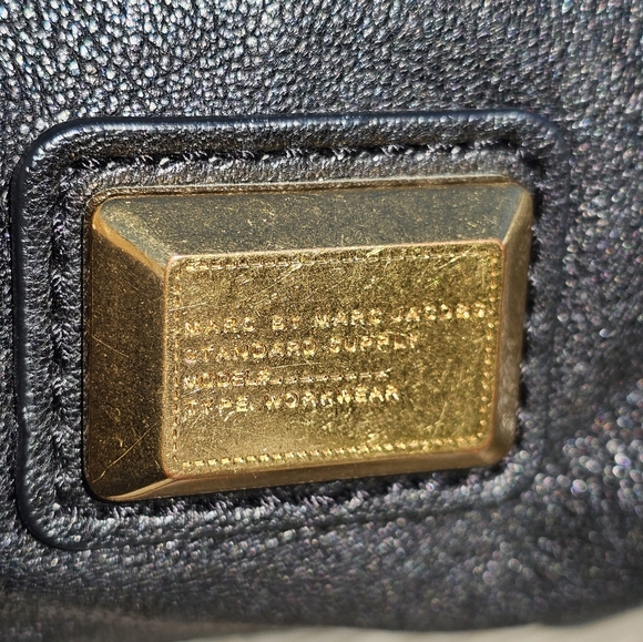 Marc by Marc Jacobs black leather hobo satchel - Picture 12 of 15